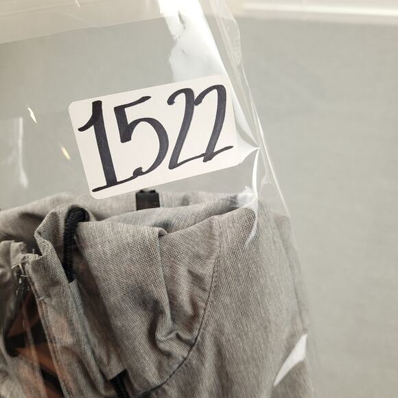 Marc Anthony Men's Designer Full Zip Windbreaker Jacket Size XL Gray Black - Picture 11 of 11